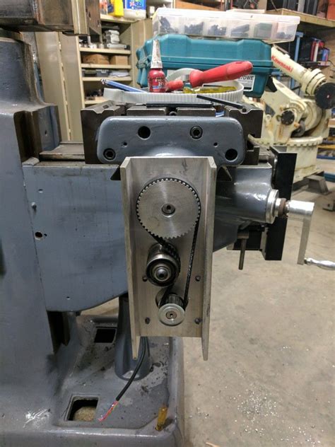 bridgeport x axis drive length